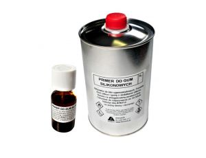 Silicone primer for CA adhesives