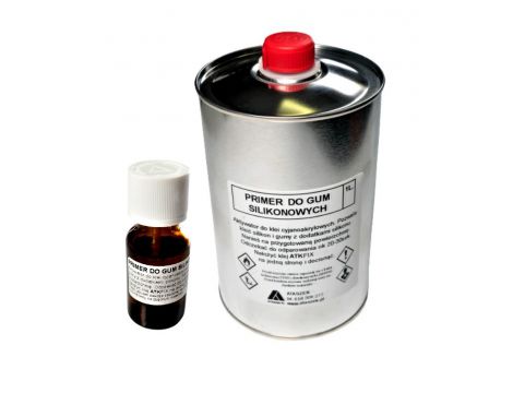 Silicone primer for CA adhesives