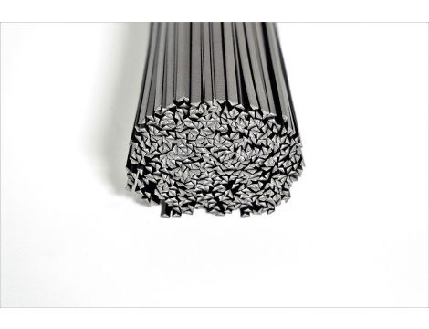 Plastic welding rods PP 100g - black - 10