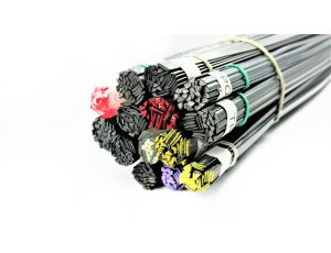 Extended set of plastic welding rods- 14 types