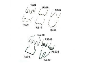Plastic staples - 11 types