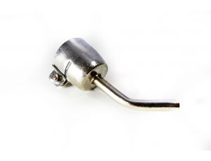 Plastic welding nozzle 5mm bent