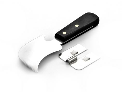 Spatula Quarter Moon Knife PVC floorings - 2