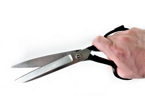 Scissors for cutting banners and membranes - 3