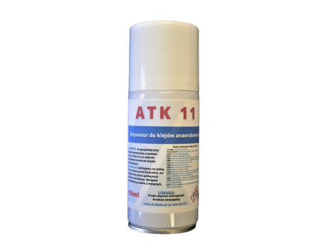 Activator for anaerobic adhesives, spray