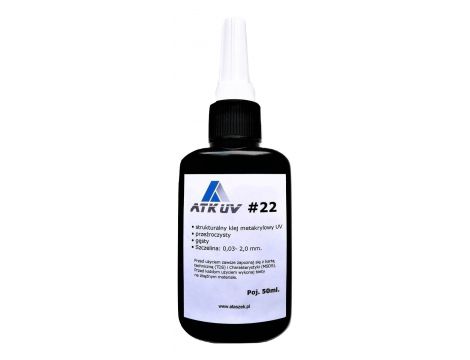 UV adhesive for glass with metal ATK UV22