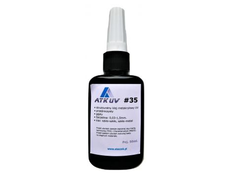 Waterproof glass adhesive ATK UV35