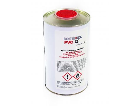 Pvc pipe glue Kemiskol 25 thick