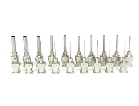 Industrial needles for dispensing steel - 12 pcs.