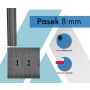 Plastic welding rod PP+ GF 1kg - 6