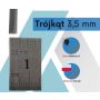 Plastic welding rods PP+ET2X 100g - 9