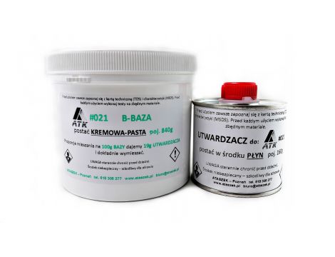 Adhesive for block letters PU 021