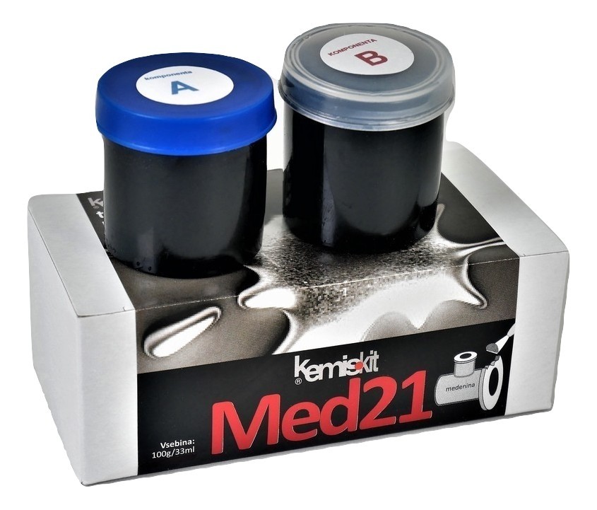 Glue for copper, brass and bronze copper color MED21 Ataszek