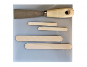 Glue mixing pad
