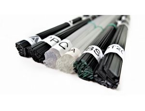 Material: PE White Kamas 40pcs PE Black or White polyethylene Plastic Welding rods