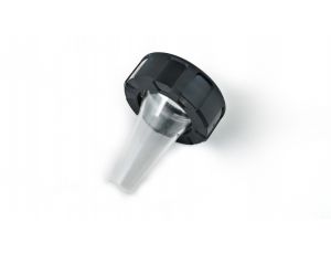 Plastic outlet nozzle for masses