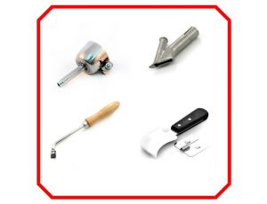 Kit for welding PVC floor coverings