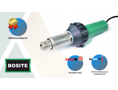 BOSITE D+ PVC membrane welding machine - 9