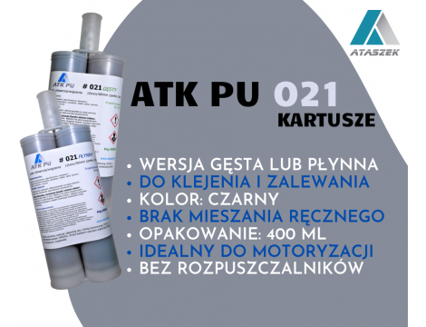 Adhesive for polystyrene and styrodur ATK PU 021 - 7