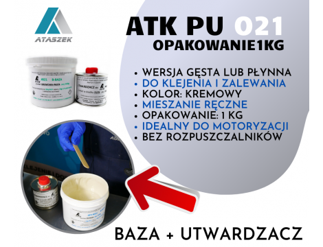 Adhesive for polystyrene and styrodur ATK PU 021 - 8