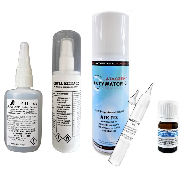 Adhesive for automotive plastics ATK FIX 06 Ataszek