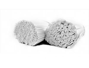 Plastic welding rods ABS 1kg - white