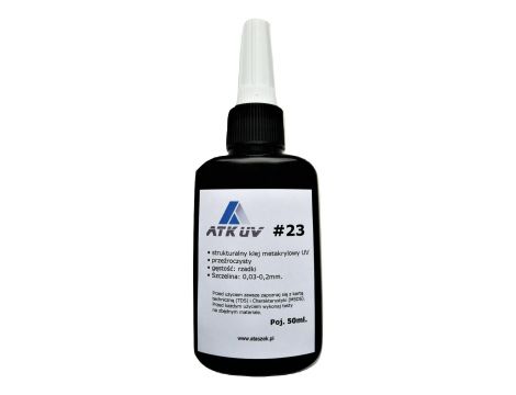 Glass and crystal adhesive ATK UV23