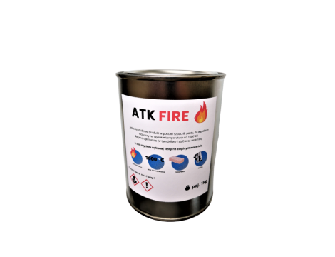 Heat-resistant adhesive up to 1600 degrees ATK FIRE